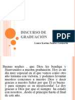 Discurso de Graduación 6to GRADO