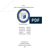 Tugas Kelompok 1 - Manajemen Strategik Materi 14 Strategi Umum Michael Porter - KLS - 7ma - P9 - TGL - 9 - November - 2020 PDF