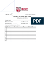 English Version Business Proposal Form With BMC