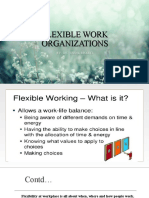 Flexible Work Organizations