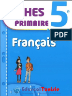 Fiches 5ème Année PDF