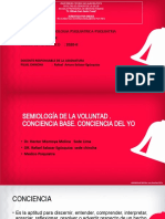 3'CLASE Semiología de La Voluntad y Conciencia Del Yo 2020