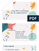 Why MIS is necessary for organizations