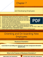 CH 7 - Training & Developing Employees