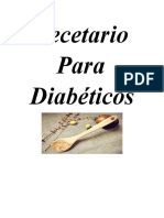 Recetario para Diabéticos