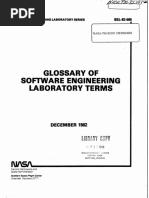 Glossary Of: Laboratory Terms