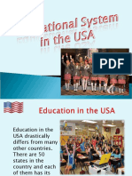 elucational system in the usa