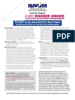 Wagaward Call For Papers 2011