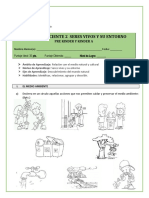 Prueba Coeficiente 2 Seres Vivos y Su Entorno