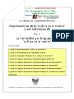 3 - La mentalidad y el lenguaje de la cultura de la muerte