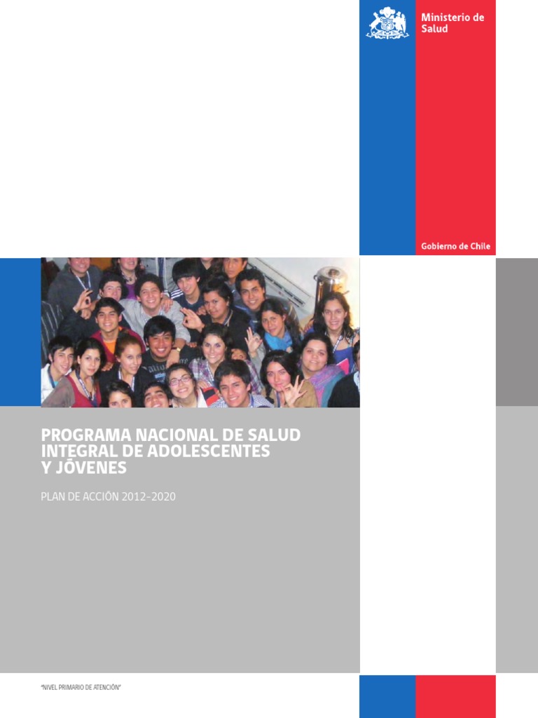 Programa Nacional de Salud Integral de Adolescentes y Jovenes. MINSAL ...