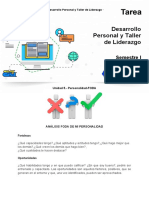 UNIDAD 5-TAREA DESARROLLO.P Personalidad FODA