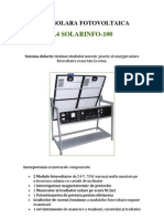 Energie Solara Fotovoltaica Fisa Solar Info 100