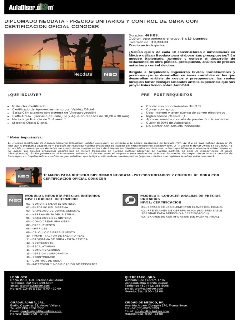 Diplomado Neodata | PDF | Tecnología