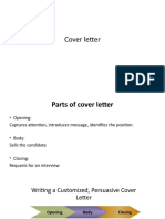 Cover Letter