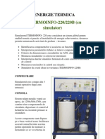 Energie Termica Fisa Termoinfo 220 220b