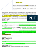 Influenza A (H1N1): concepto, agente causal, epidemiología y prevención