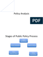 Lecture 1 Policy Analysis