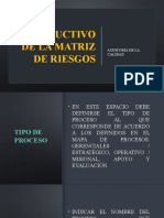 Instructivo de La Matriz de Riesgos