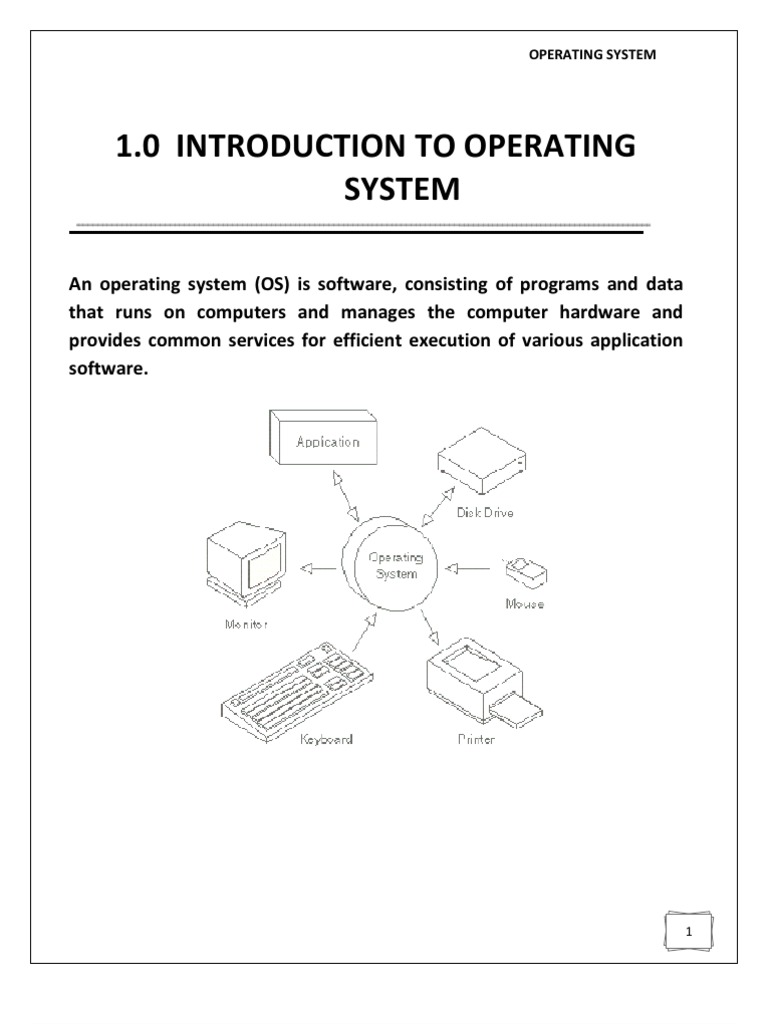 Operating System Basic | PDF