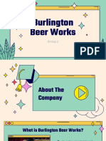 Burlington Beer Works Analysis