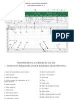 Diseño de La Pantalla Principal de Excel 2016