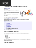 Download Toastmasters Speech 6 by ledenbestand SN48417908 doc pdf
