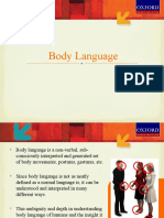 Body Language: Across Cultures