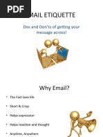 Email Etiquette: Dos and Don'ts of Getting Your Message Across!