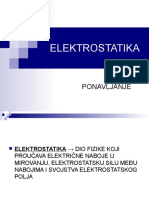 Elektrostatika - Ponavljanje