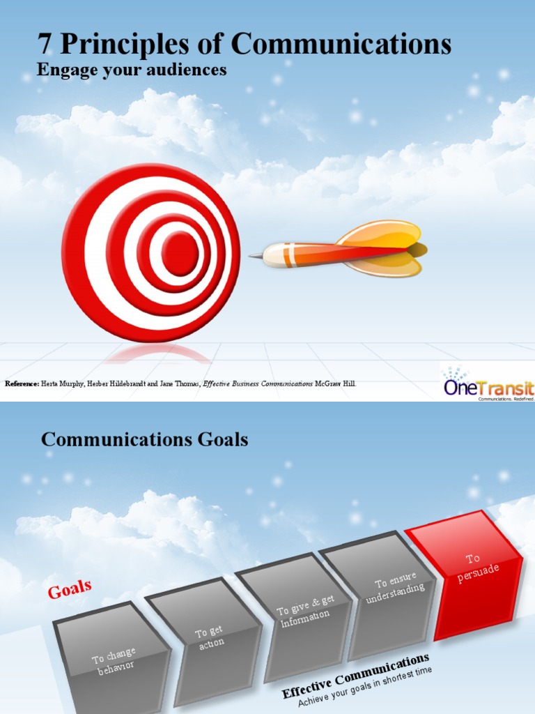 Seven Principles of Effective Communication | PDF | Mind | Communication