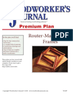 Premium Plan: Router-Made Picture Frames