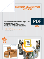 Medición de Archivos NTC 5029