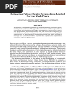 Estimating Private Equity Returns From Limited Partner Cash Flows