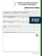 Formatos Cadena de Custodia Protocolo de Identificacion