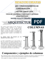 columnas, capital y otros sistemas constructivos similares