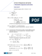 Section 2: Geometric Sequences and Series