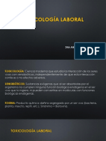 7 Toxicología Laboral e