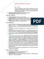 Degradación y Modificación de Ácidos Nucleicos