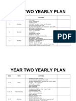 Year Two Yearly Plan