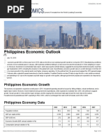 Philippines Economic Outlook