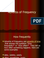 Adverbs of Frequency