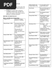 Reviewer - Immunoserology - Part 1
