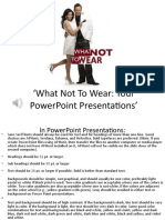 Session 10-What Not To Wear Ppoint Updated