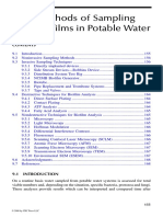 Methods of Sampling Biofilms in Potable Water: 0590/frame/ch09 Page 155 Tuesday, April 11, 2000 10:43 AM