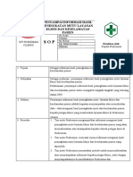 9.4.4.a.SPO Penyampai Informasi Hasil Peningkatan Mutu Layanan Klinis Dan Keselamatan Pasien