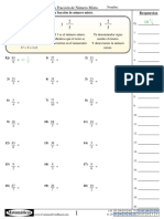 Fraccion Impropia A Fraccion Numeros Mixtos PDF