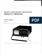 PM3215 Oscillascope Service Manual