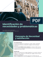 Identificación de necesidades y problemáticas