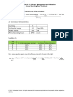 Annual Operating Cost Worksheet